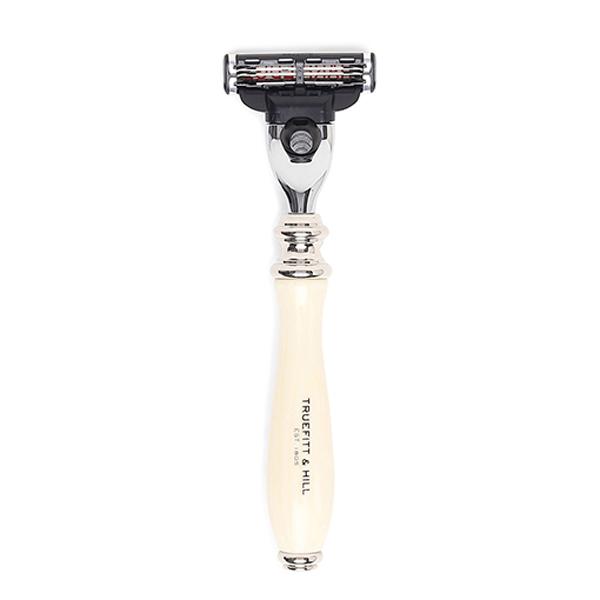 Truefitt and Hill Hand Crafted Faux Ivory Mach 3 Shaving Razor 1's - Razors & Cartridges