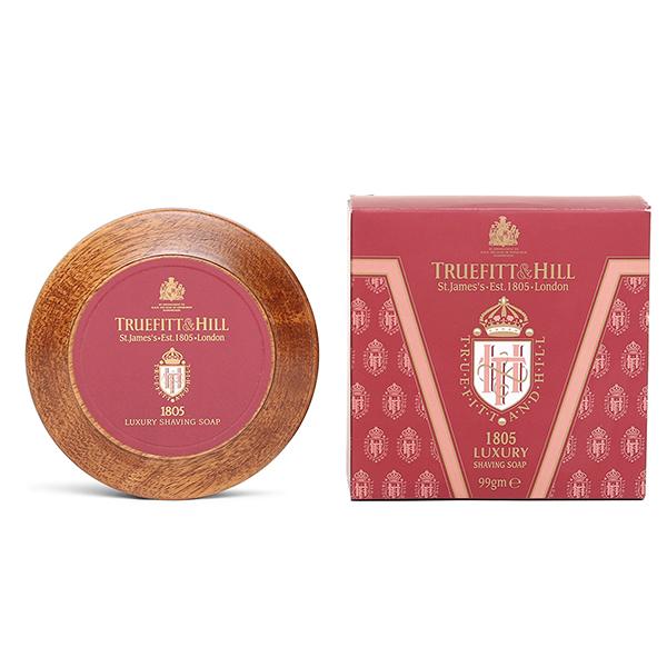 Netmeds | Truefitt and Hill 1805 Luxury Shaving Soap Wooden Bowl 99gm