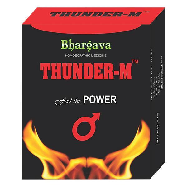 Bhargava Thunder-M Homepathy Tablet 30's - Speciality Medicines
