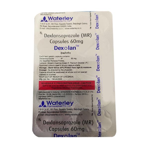 DEXOLAN Capsule 10's - Ulcer/Reflux/Flatulence-Aaa