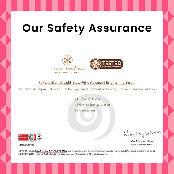 Foxtale Eternal Light - Brightening Serum With 10% Vitamin C & Glutathione 30 ml - Face Serum