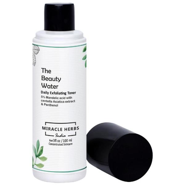 Miracle Herbs The Beauty Water Daily Exfoliating Toner 100 ml - Toners