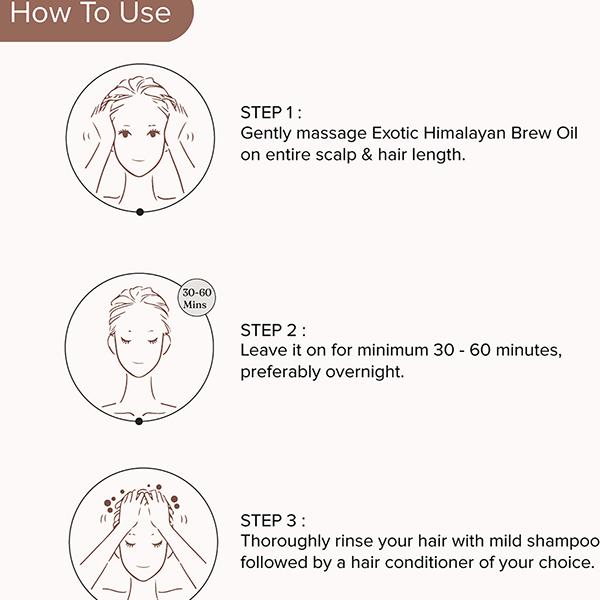 Dromen & Co Exotic Himalayan Brew Oil 250 ml - Hair Oils