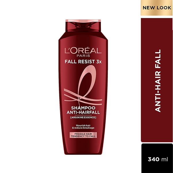 Netmeds | L'Oreal Paris Fall Resist 3X Anti Hairfall Shampoo 340 Ml