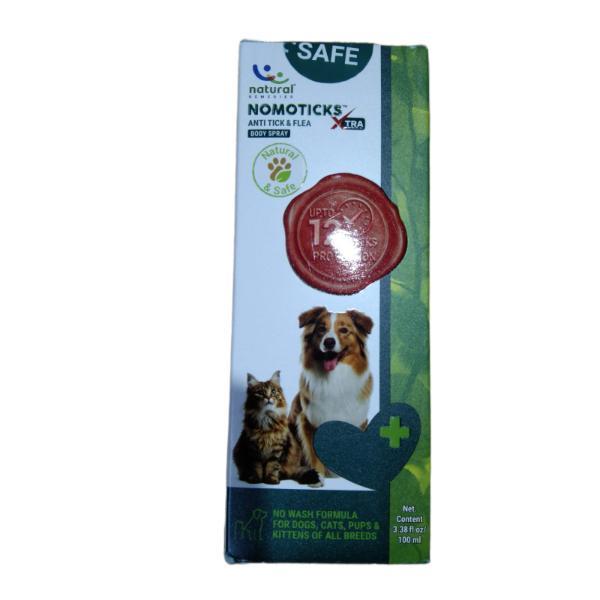 Netmeds | Natural Remedies Nomoticks XTRA Anti Tick & Flea Body Spray 100 ml