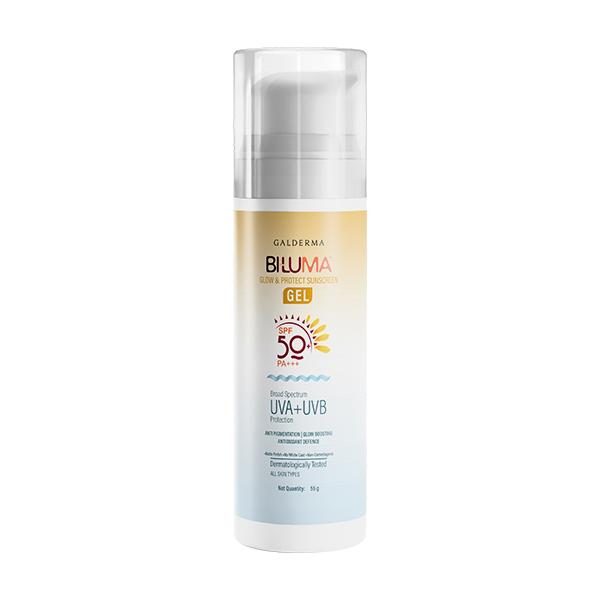 Netmeds | Biluma Glow & Protect Sunscreen Gel 55 g