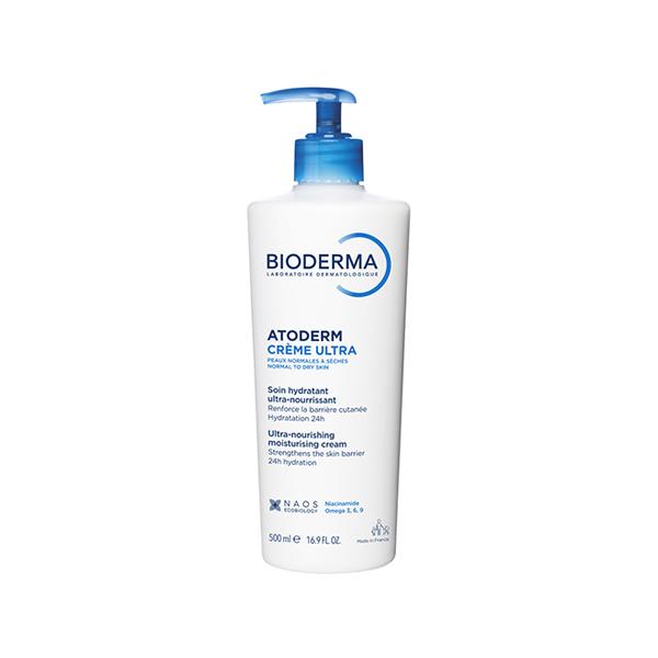 Netmeds | Bioderma Atoderm Creme Ultra-Nourishing - Moisturizer For Normal To Sensitive Dry Skin 500 ml
