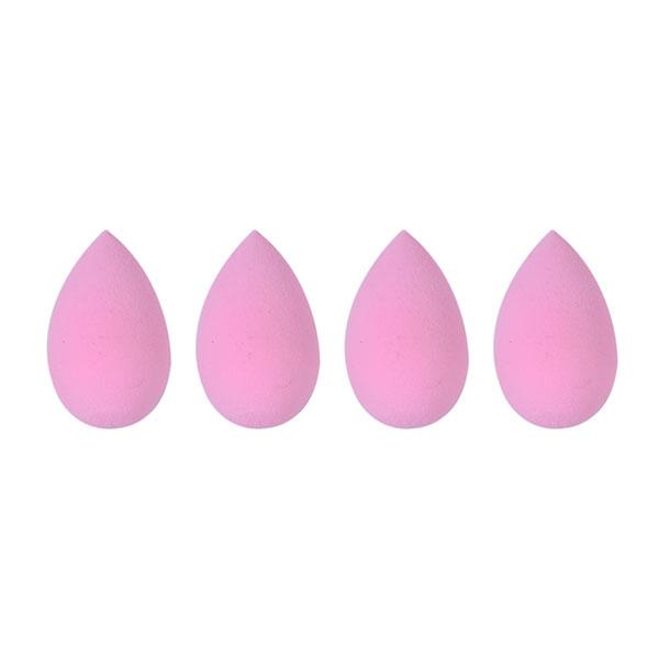 Bronson Professional Pink Tear drop Mini Sponge (Pack of 4) 1's - Sponges & Applicators