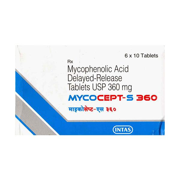 MYCOCEPT S 360 Tablet 10's - Auto Immune Disease-Imm