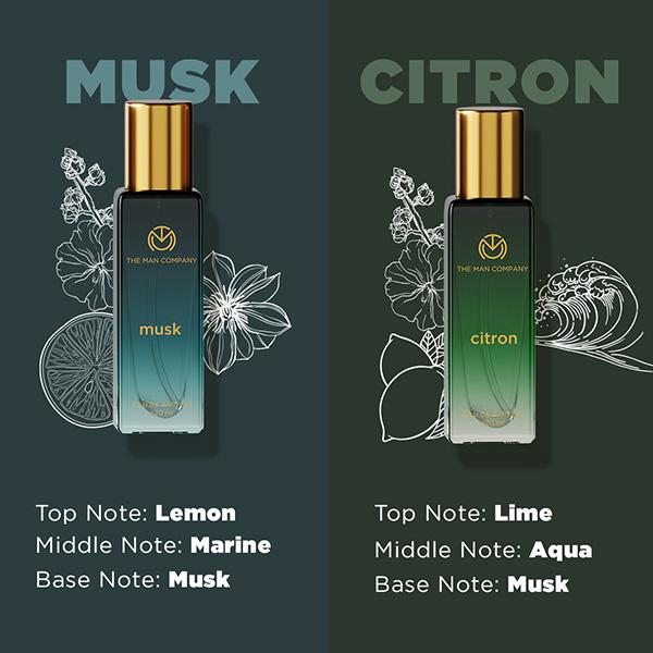 The Man Company Curated Perfume Gift Set 4 x 20ml A Gentlemens Desire Long-Lasting Fragrance 1's - Men Perfumes (Edt/Edp)