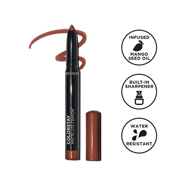 Revlon Colorstay Matte Lite Crayon Souffle All Day 1.4 gm - Lip Crayons