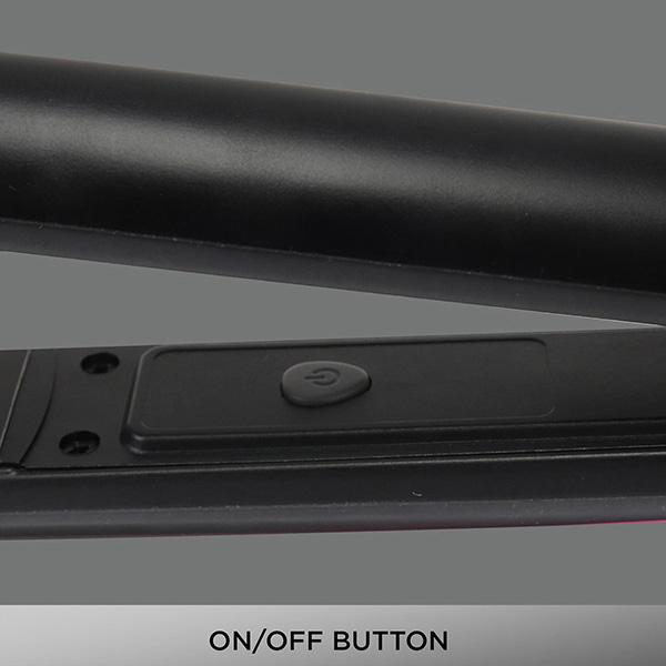 VEGA Self Style Hair Straightener With Temperature Control and Ceramic Coated Plates (VHSH-27) Black 1 gm - Straighteners