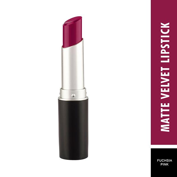 Swiss Beauty Smooth Velvet Matte Lipstick - (Fuchsia Pink) 3.2 gm - Lipsticks
