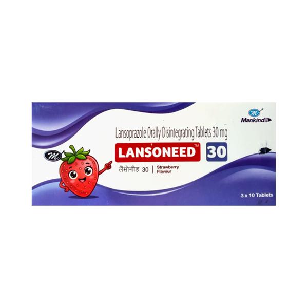 LANSONEED 30 STRAWBERRY FLAVOUR Orally Disintegrating Tablet 10's