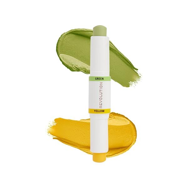 Netmeds | Makeup Revolution Face Correct & Neutralise Cancel Correct Neutralises Redness Green & Yellow 8.6gm