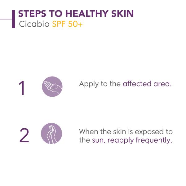 Bioderma Cicabio SPF 50+ Repairing Cream 30 ml - Face Sunscreen