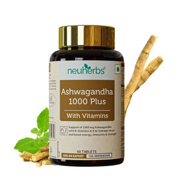 Netmeds | Neuherbs Ashwagandha 1000 Plus Tablets 60's
