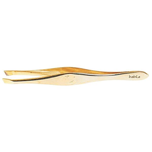 Babila Tweezer Slant Tip Silver-Tw-V06 1's