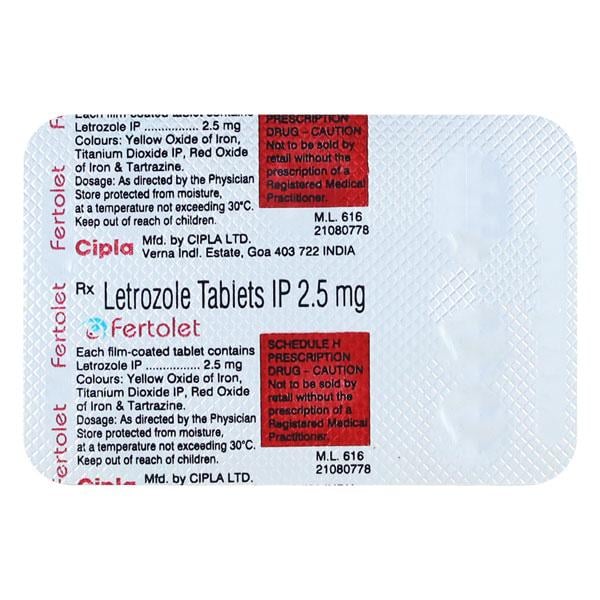 Fertolet 2.5mg Tablet 5'S - Cancer Oncology-Hor
