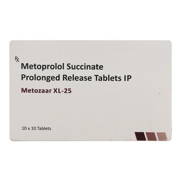 Metozaar XL 25mg Tablet 10'S - Hypertension-Bet