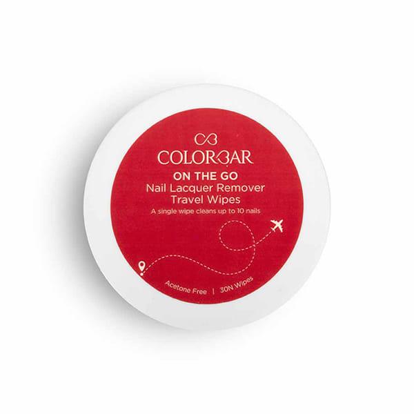Netmeds | Colorbar On The Go Nail Lacquer Remover Travel Wipes 30's