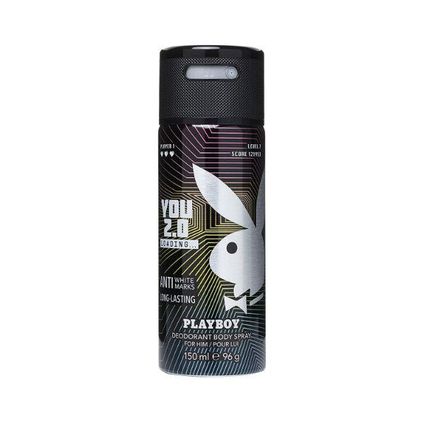 Playboy You 2.0 Loading Deodorant Spray For Him 150 ml - Men Deodorants/Roll-Ons