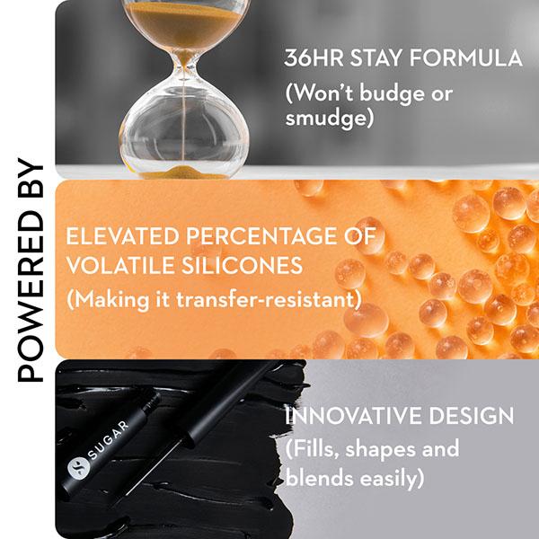 SUGAR Cosmetics Graphic Jam 36Hr Eyeliner - 01 Blackest Black 2 Ml - Eyeliners