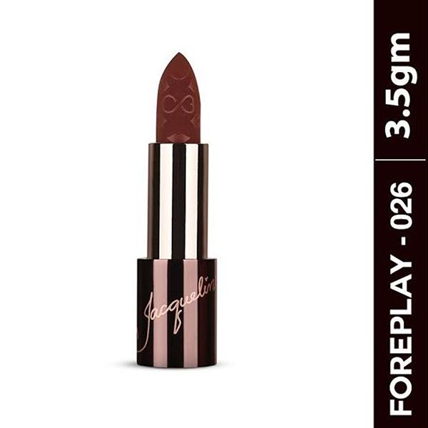 Colorbar X Jacqueline Sinful Matte Lipcolor Foreplay 026 3.5gm - Liquid Lipsticks