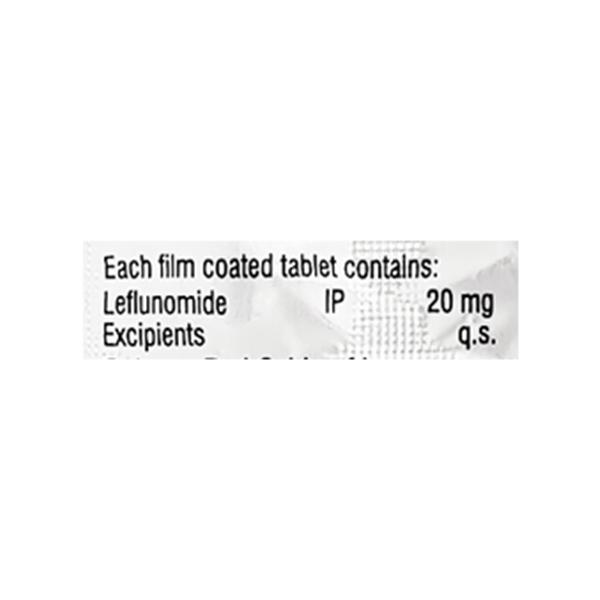 LEFDAY 20 Tablet 10's - Rheumatoid Arthritis-Dis