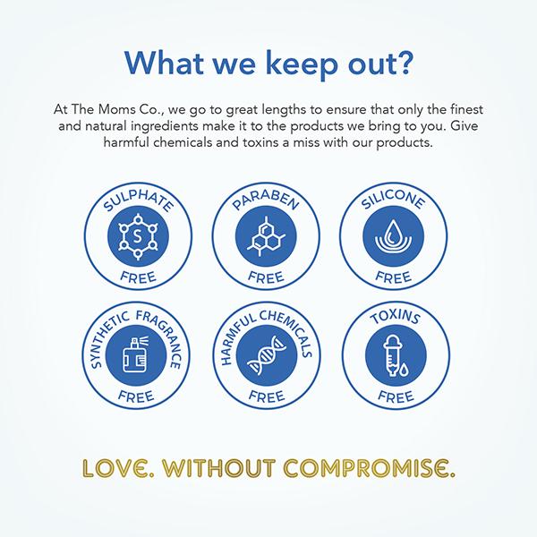 The Moms Co. Protein Shampoo 200 ml - Dry Shampoos & Conditioners