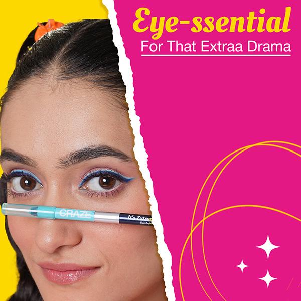 Swiss Beauty Craze It's Extraa Duo Kajal with Vitamin E, 2-In-1 Shades Pretty Little Liars (01) 2.6 gm - Kajal & Kohls