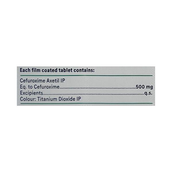 TRI CEFURO 500 Tablet 10's - Bacterial Infections-Cep