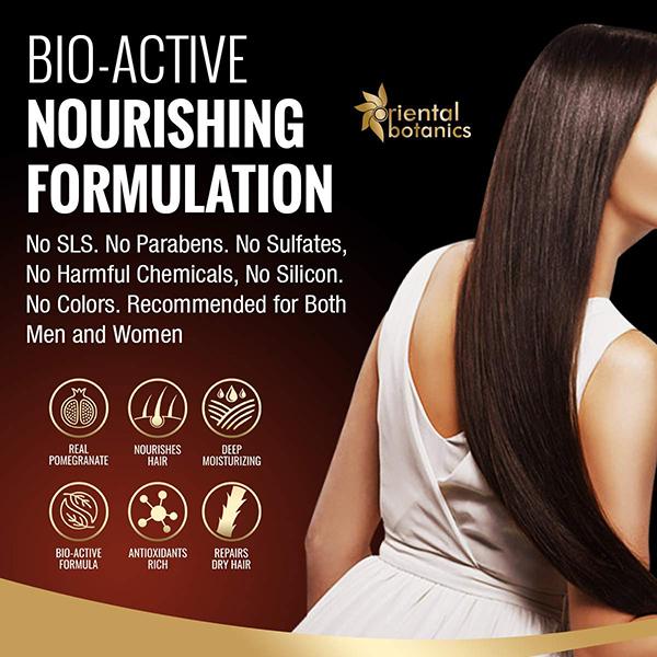 Oriental Botanics Pomegranate Vinegar Shampoo 300 ml - Shampoos