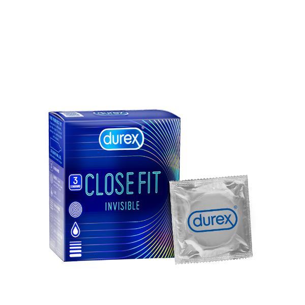 Netmeds | Durex Close Fit Invisible Condoms 3's