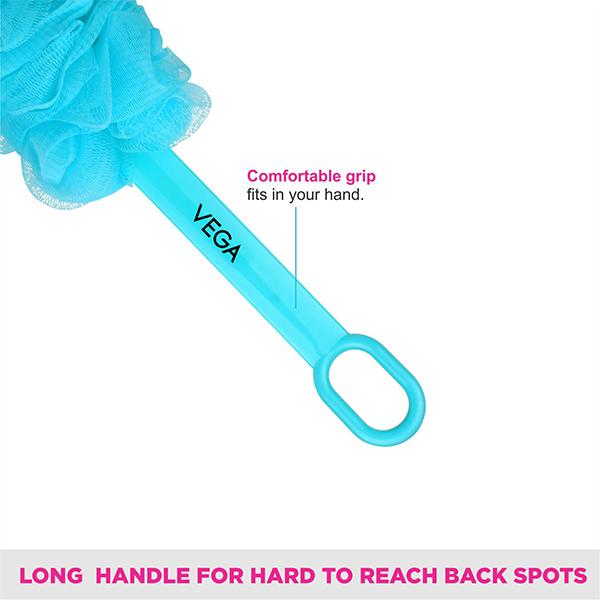 Vega New Luxury Bath Brush (BA - 1/2N) 1's - Loofahs & Sponges