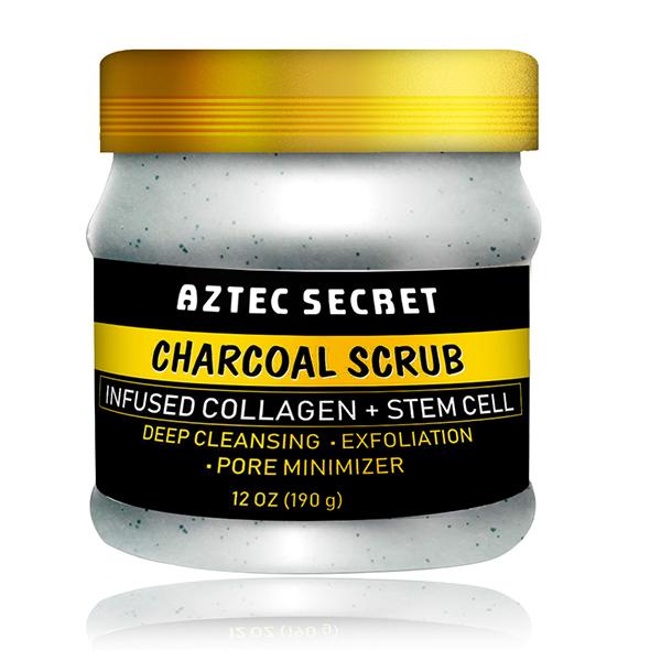 Netmeds | Aztec Secret Face Scrub - Charcoal 190 gm