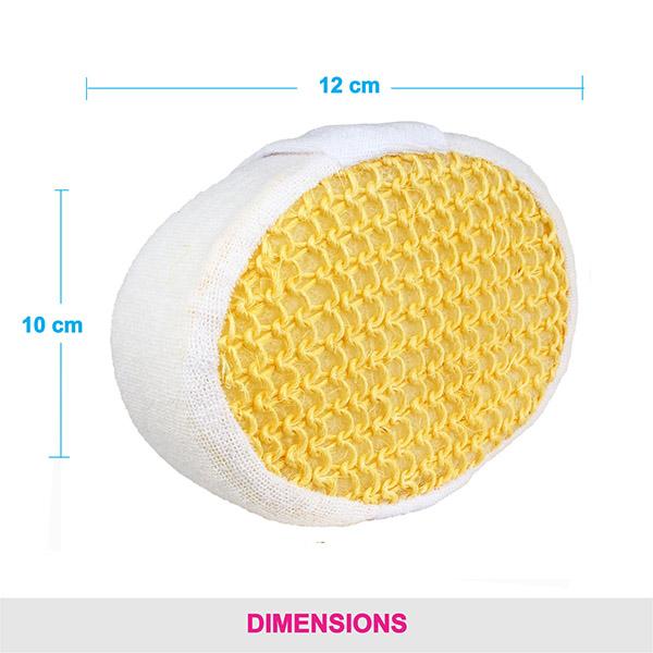 Vega Sisal Sponge Relaxer (NBA - 3/2) 58 gm - Loofahs & Sponges