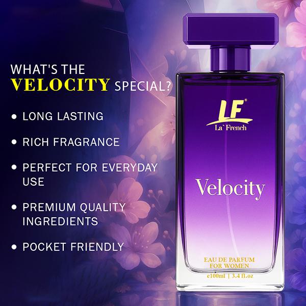 La French Velocity Perfume for Women 100 ml - Women Perfumes (Edt/Edp)