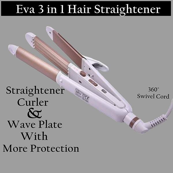 Babila EVA 3-IN-1 Hair Straightener-BHS-E51 - Straighteners