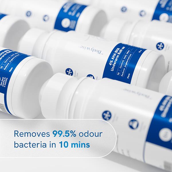 Be Bodywise 4% Aha Bha Underarm Roll On - Floral Fragrance 50 ml - Women Deodorants/Roll-Ons