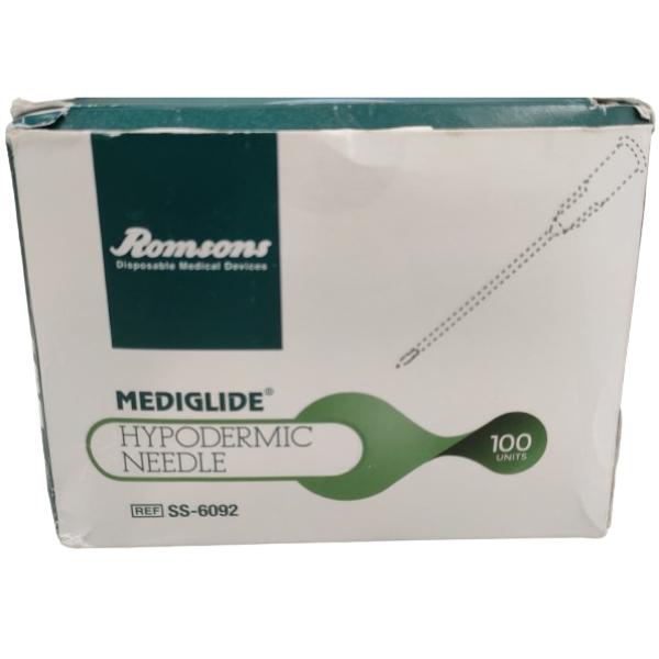 Netmeds | Romsons Disposable Mediglide Hypodermic Needle (SS 6092) (18 G x 1.5 inch) 1's