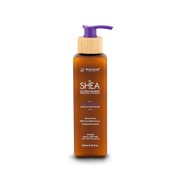 Netmeds | Beauty Garage Shea Curl Control Leave In Moisturizer 70% Cream 30% Hold Gel 280 ml