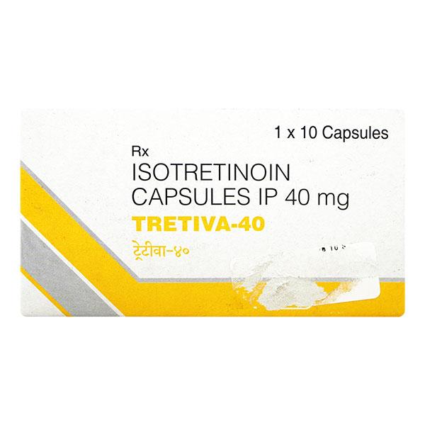 Tretiva 40mg Capsule 10'S - Acne-Acn