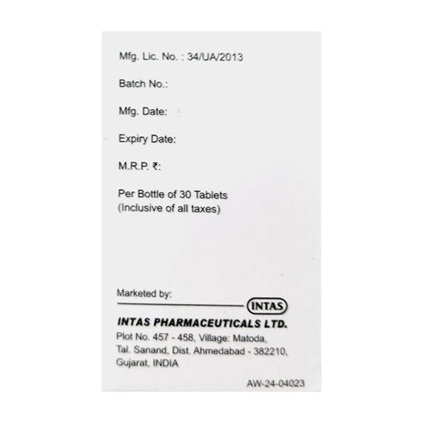 LONITAB 1.25 Tablet 30's - Hypertension-Oah