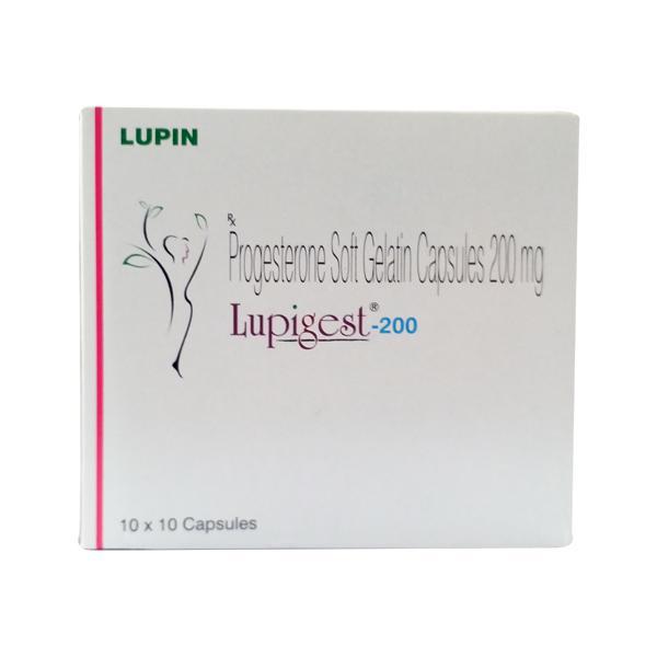 Lupigest 200mg Capsule 10'S - Hormonal Therapy-Oes