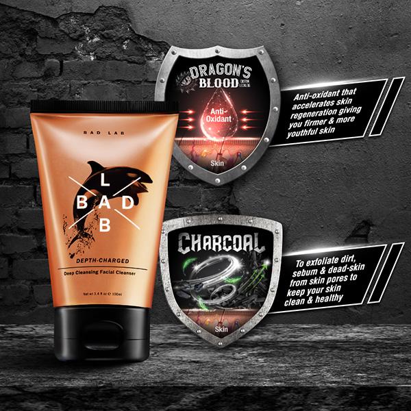 Bad Lab Depth-Charged Deep Cleansing Facial Cleanser 100 ml - Face Wash & Cleansers
