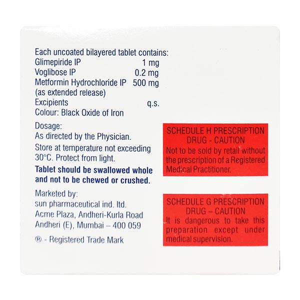 VOLIX TRIO 1 Tablet 15's - Diabetes-Ant