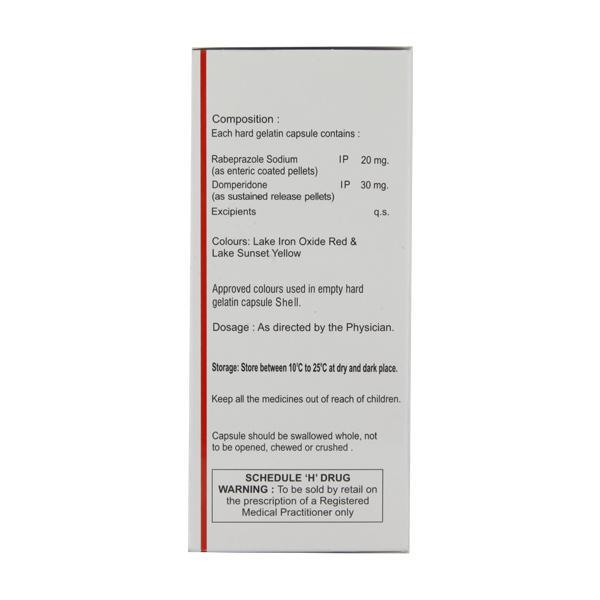 Rabonik DSR 20mg Capsule 15'S - Ulcer/Reflux/Flatulence-Aaa