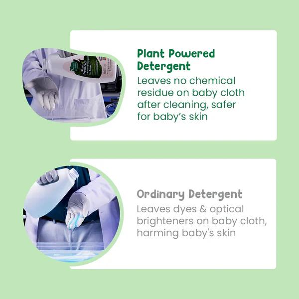 Mother Sparsh Plant Powered Baby Laundry Liquid Detergent - Enzymes And Eucalyptus Oil 1000 ml - Baby Detergents