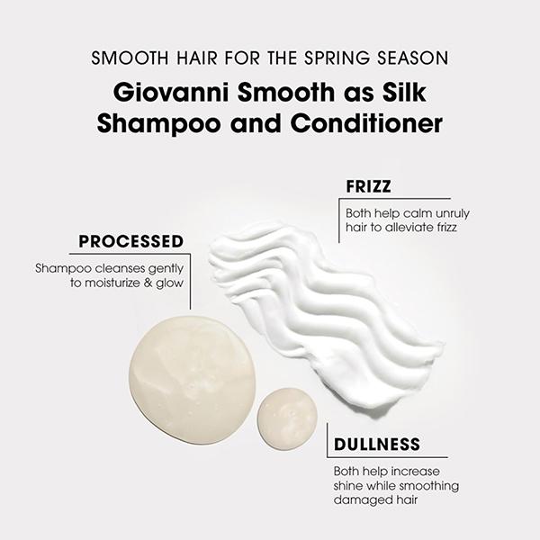 Giovanni Organic Smooth As Silk Deep Moisture Conditioner 250 ml - Conditioners